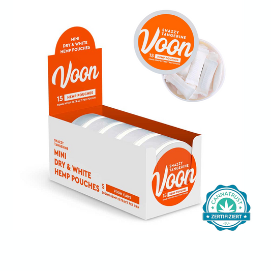 Voon CBD Pouches Snazzy Tangerine – 20mg CBD