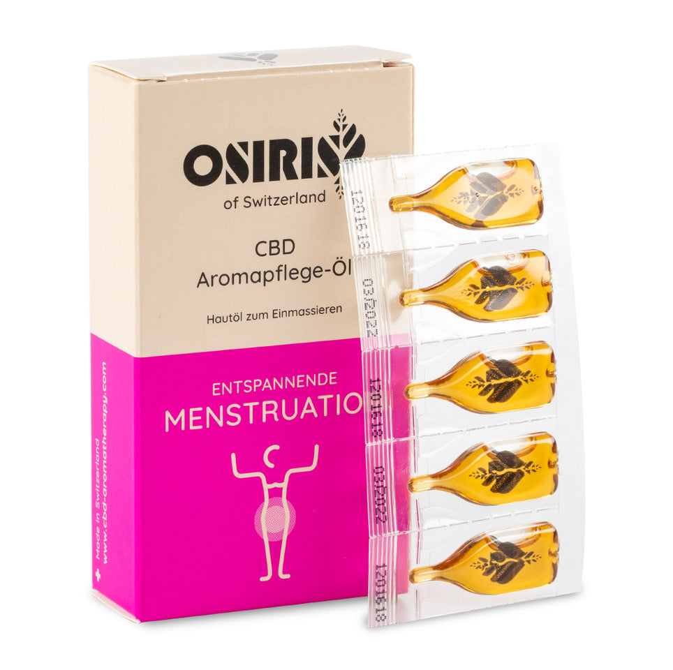 Osiris CBD Aromapflege-Öl Entspannende Menstruation