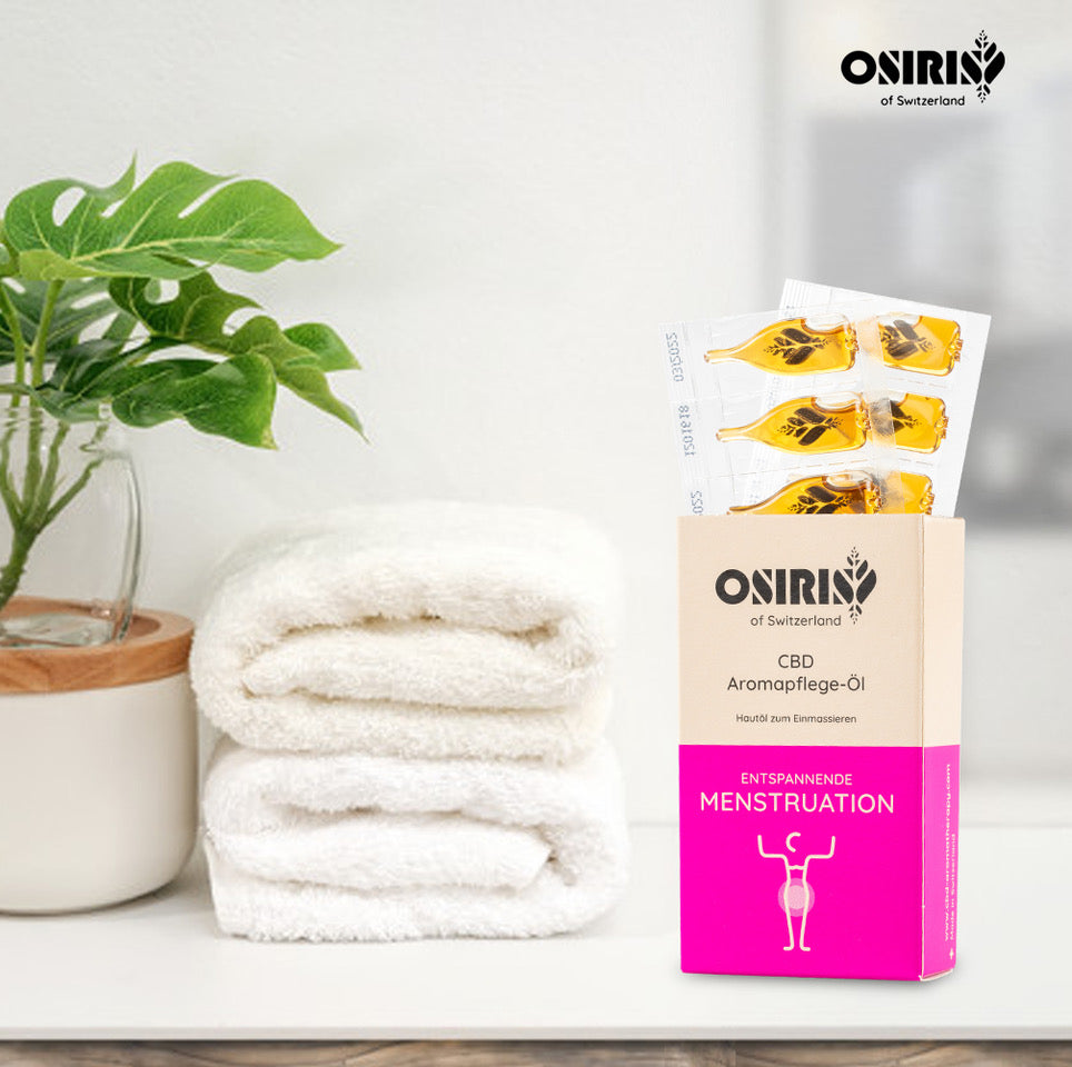 Osiris CBD Aromapflege-Öl Entspannende Menstruation