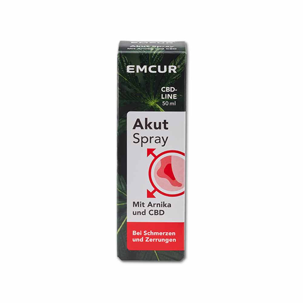 EMCUR CBD Akut Spray mit Arnika