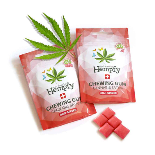 Hempfy Hanf-Kaugummis Goji/Ginger