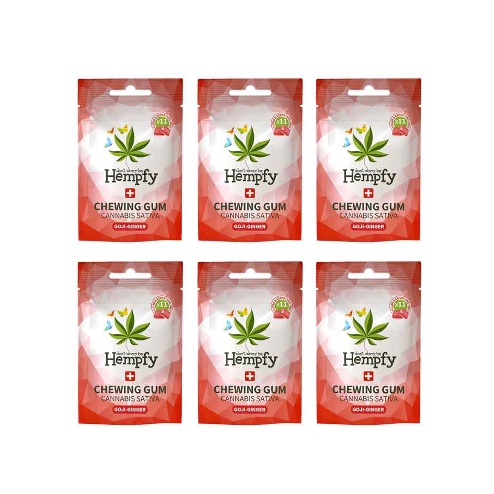 Hempfy Hanf-Kaugummis Goji/Ginger