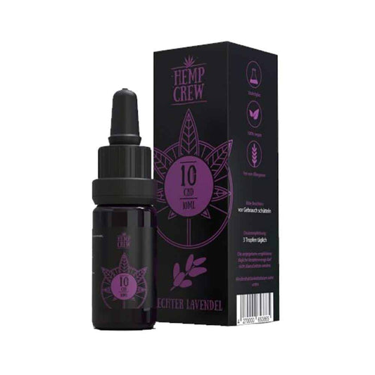 HEMP CREW CBD ÖL 10% ECHTEM LAVENDEL